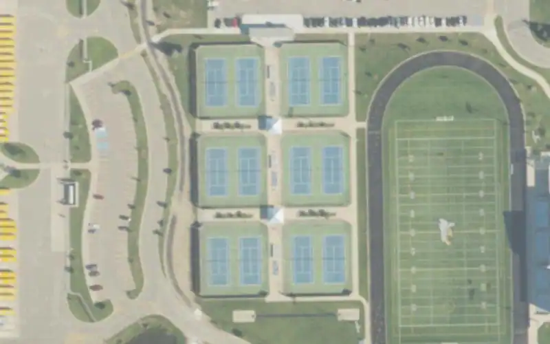 Hudsonville Freshman Campus Tennis Courts photo 2